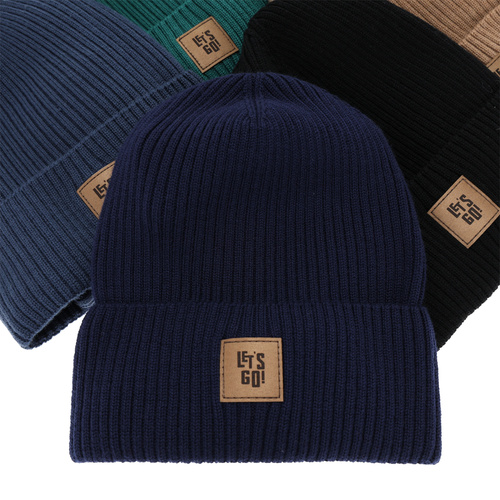 Dreng efterår/forår sæt: hue og halsvarmer, smaragdgrøn, 100% Merino uld, Vanto