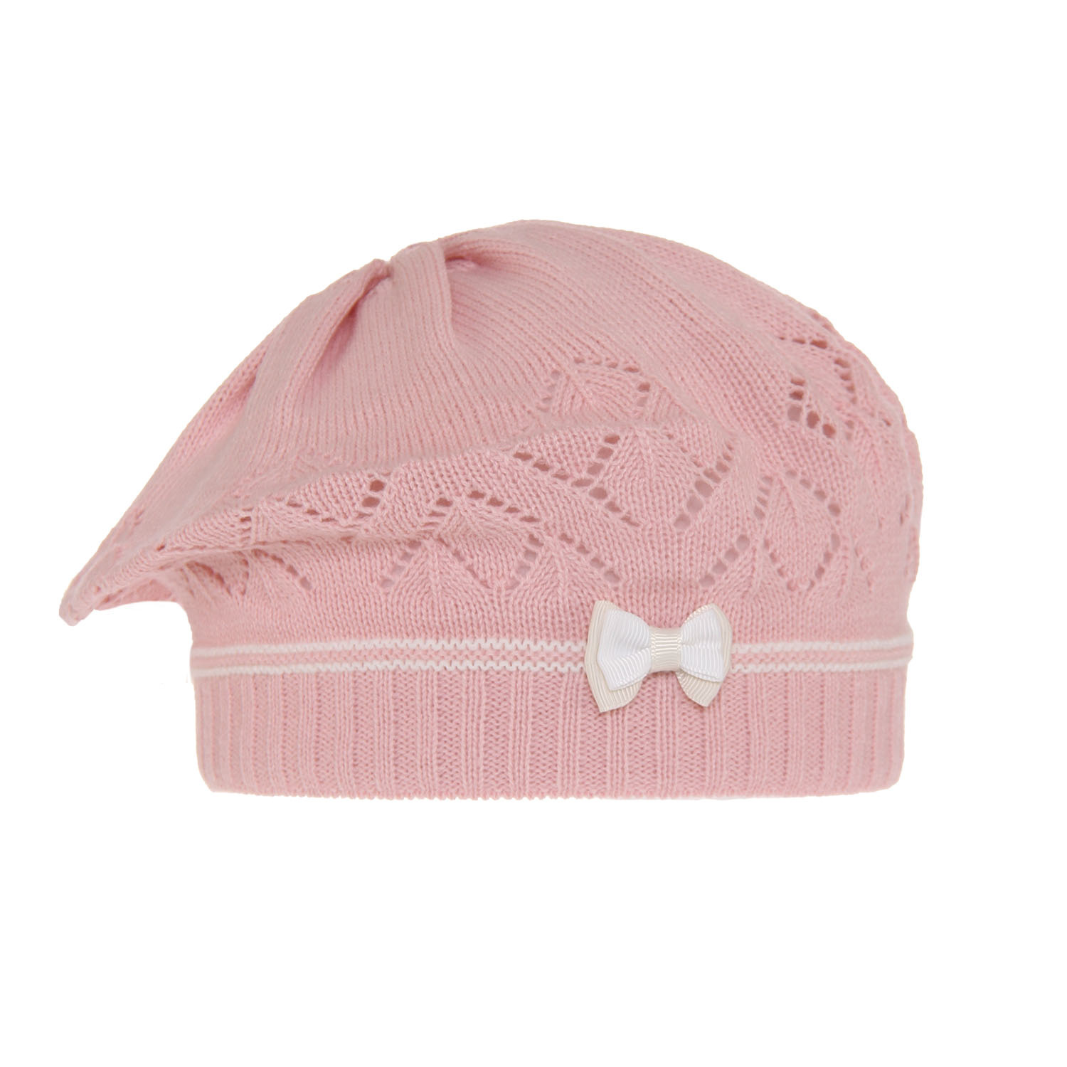 Pige efterår/forår hat, pink, Bibi