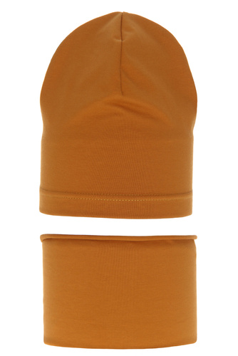 Dreng efterår/forår sæt, honningfarvet, bomuld, Hazel