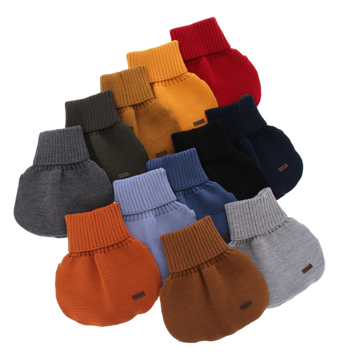 Dreng vinter halsrør, orange, Gobi