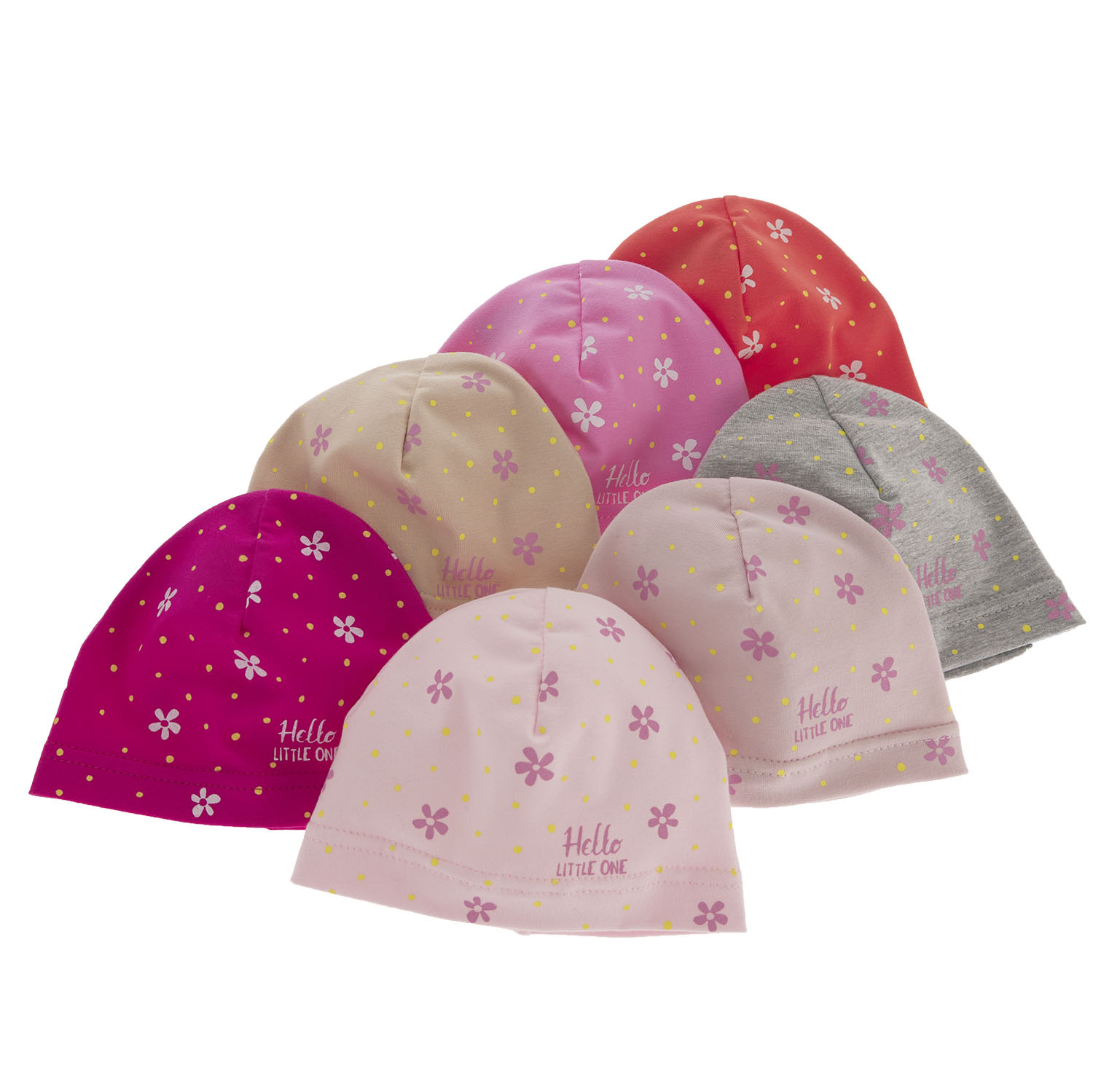 Pige efterår/forår hue, rosa, Nila