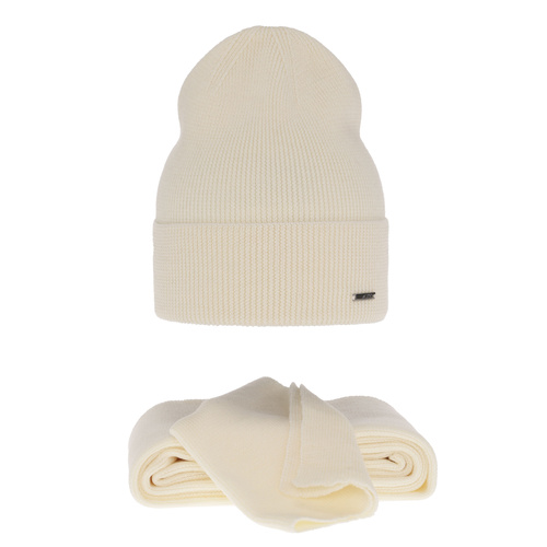 Dame vintersæt, vinter, krem, med merinould, Melpomena