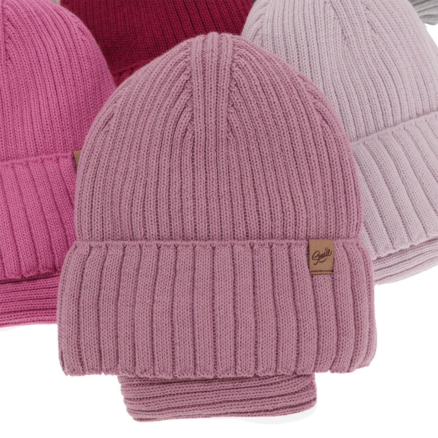 Pige vintersæt, pink, med merinould, Mesalia